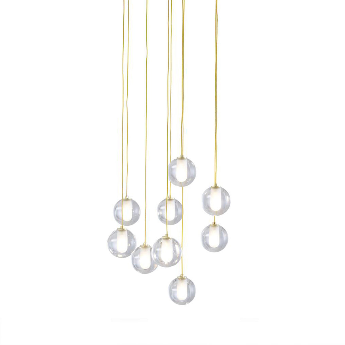 Calot Suspended Pendant Light - Set of Nine - Ligne Roset
