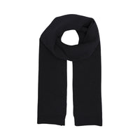 Merino Wool Scarf, Deep Black - Colorful Standard