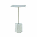 Chromed Steel | Carrara Marble