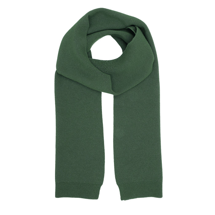 Merino Wool Scarf, Emerald Green - Colorful Standard