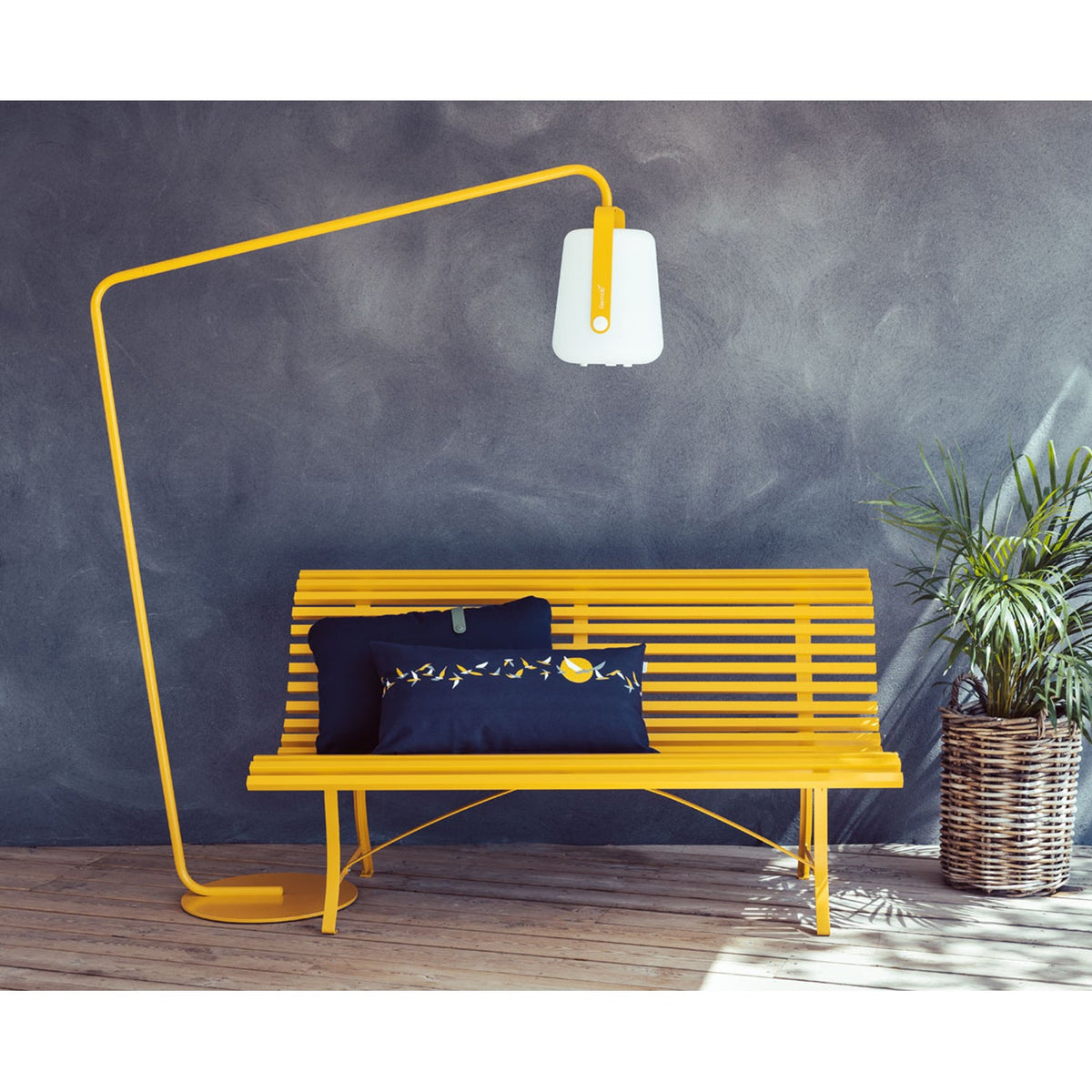 Louisiane Bench 1.5m, Black Cherry