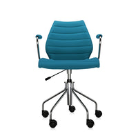 Maui Soft Swivel Armchair, Trevira - Kartell