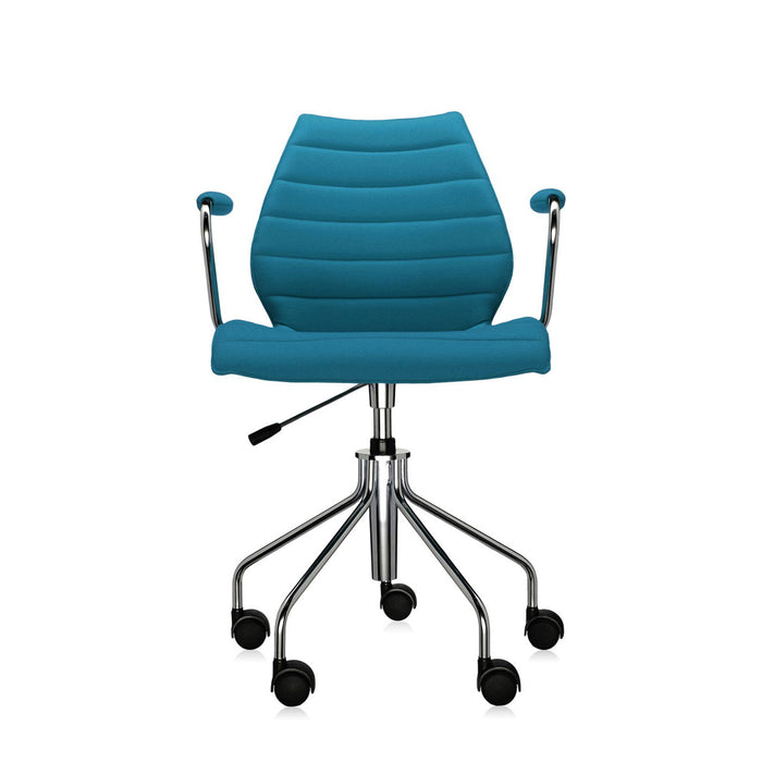 Maui Soft Swivel Armchair, Trevira - Kartell
