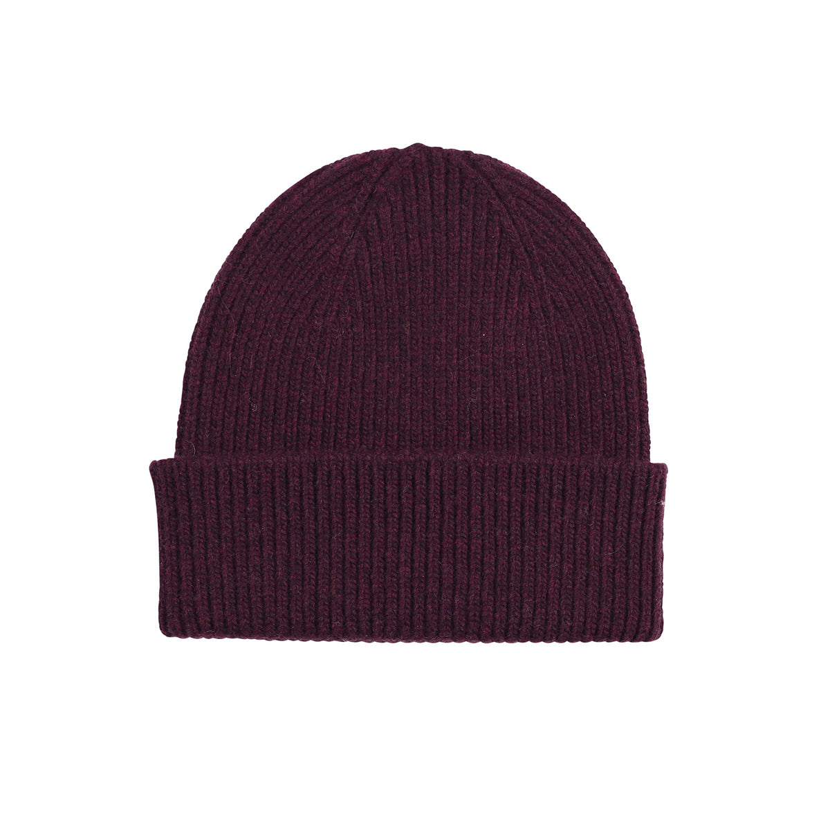 Merino Wool Beanie, Oxblood Red - Colorful Standard