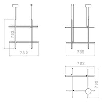 Coordinates S3 Suspension Light - Flos
