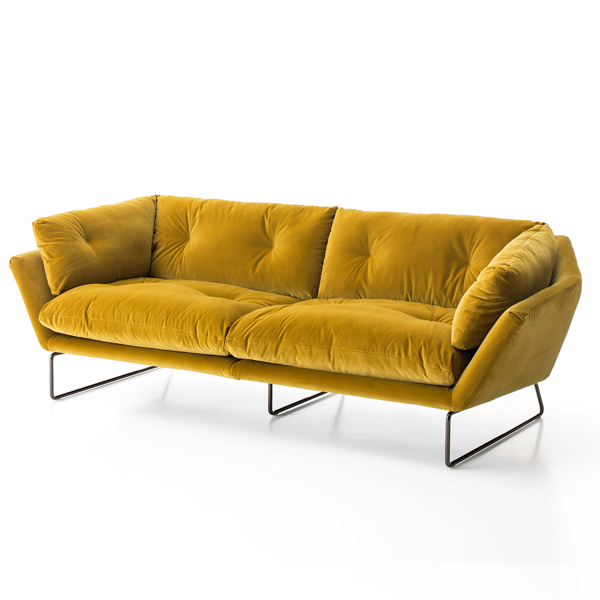 New York Suite 3-Seater Sofa, Velvet