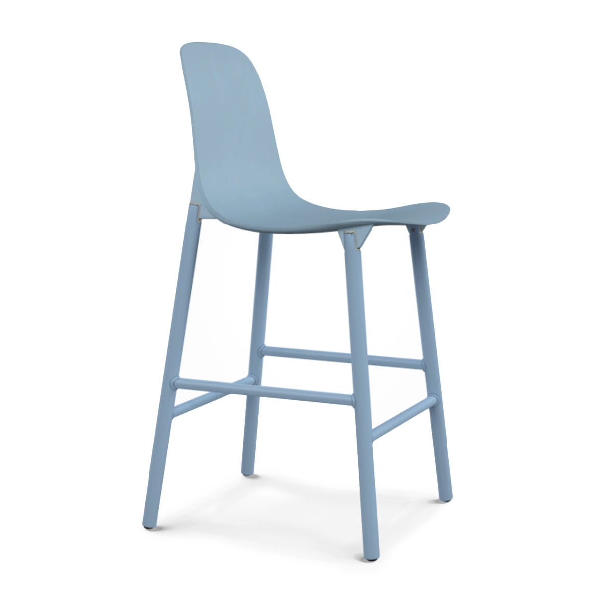 Sharky Stool, Aluminium - Kristalia