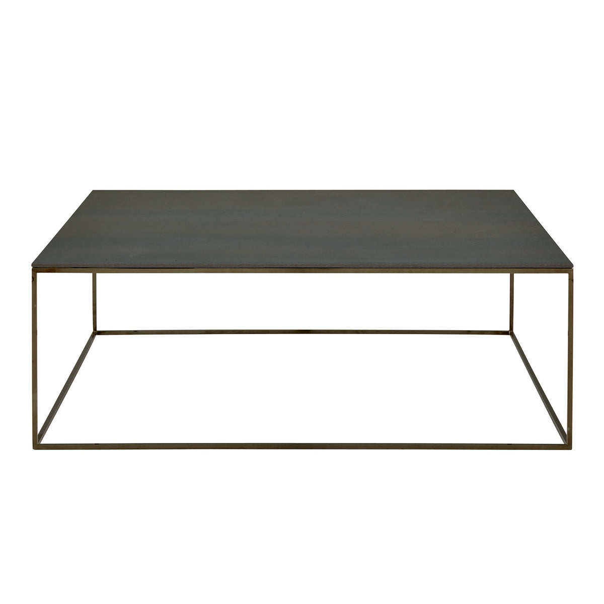 Space Rectangular Low Table, Anthracite - Ligne Roset