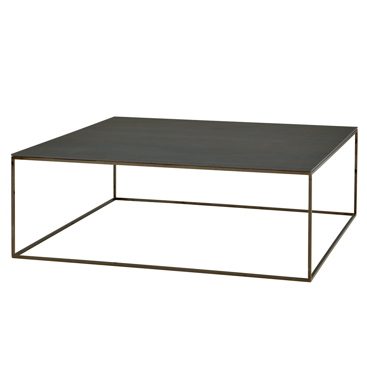 Space Rectangular Low Table, Anthracite - Ligne Roset