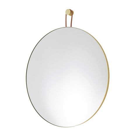Circum Mirror Large, Taupe / Clear