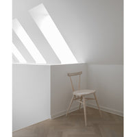 Stacking Chair, Solid Ash - L.Ercolani