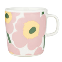 Oiva Unikko Mug 4dl, White & Pink