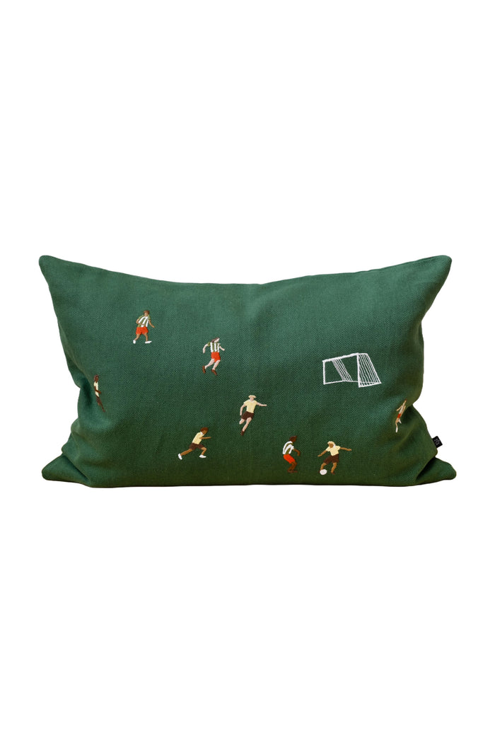 Soccer Embroidered Cushion