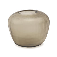 Melrose Vase, Smoke Grey