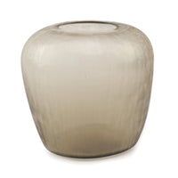 Melrose Vase, Smoke Grey