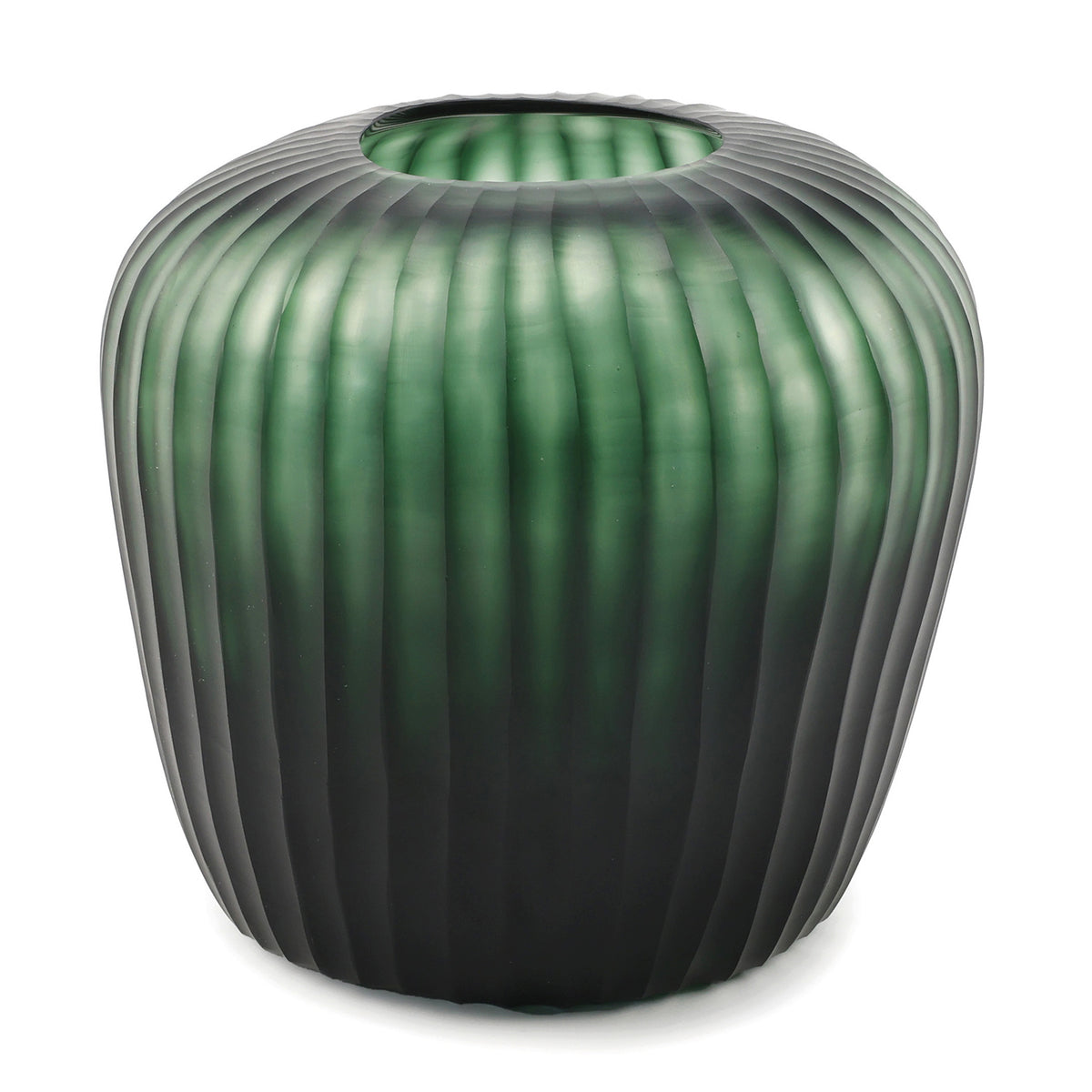 Melrose Vase, Steel Grey