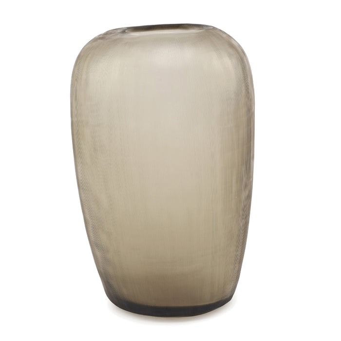 Melrose Vase, Smoke Grey