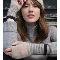 Angora Fingerless Mittens