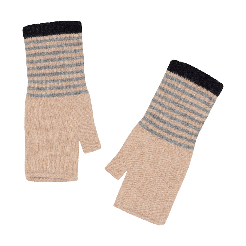 Angora Fingerless Mittens