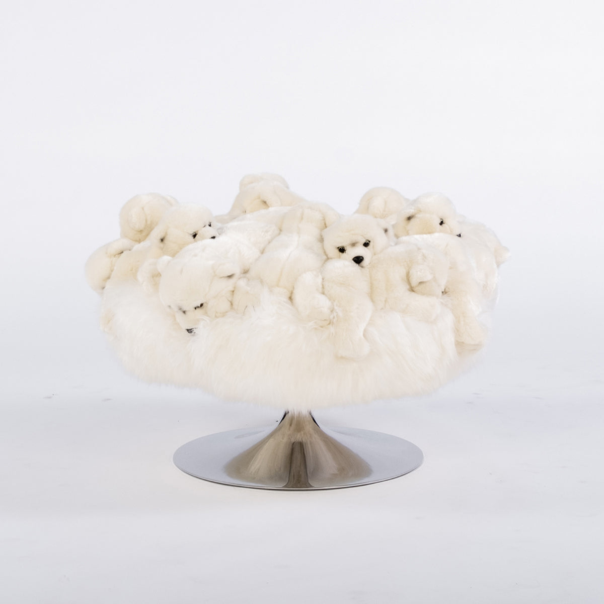 Plush Bear Pouf, Limited Edition