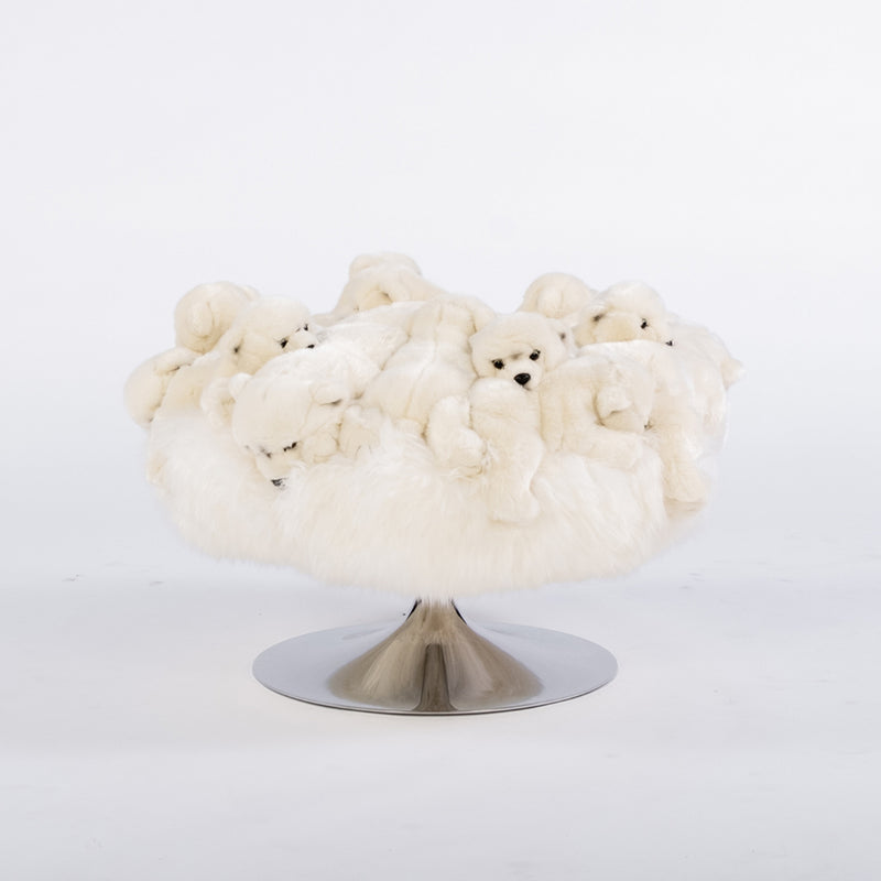 Plush Bear Pouf, Limited Edition