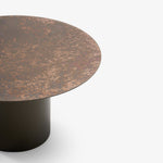Copper Top/ Marquina Marble Base