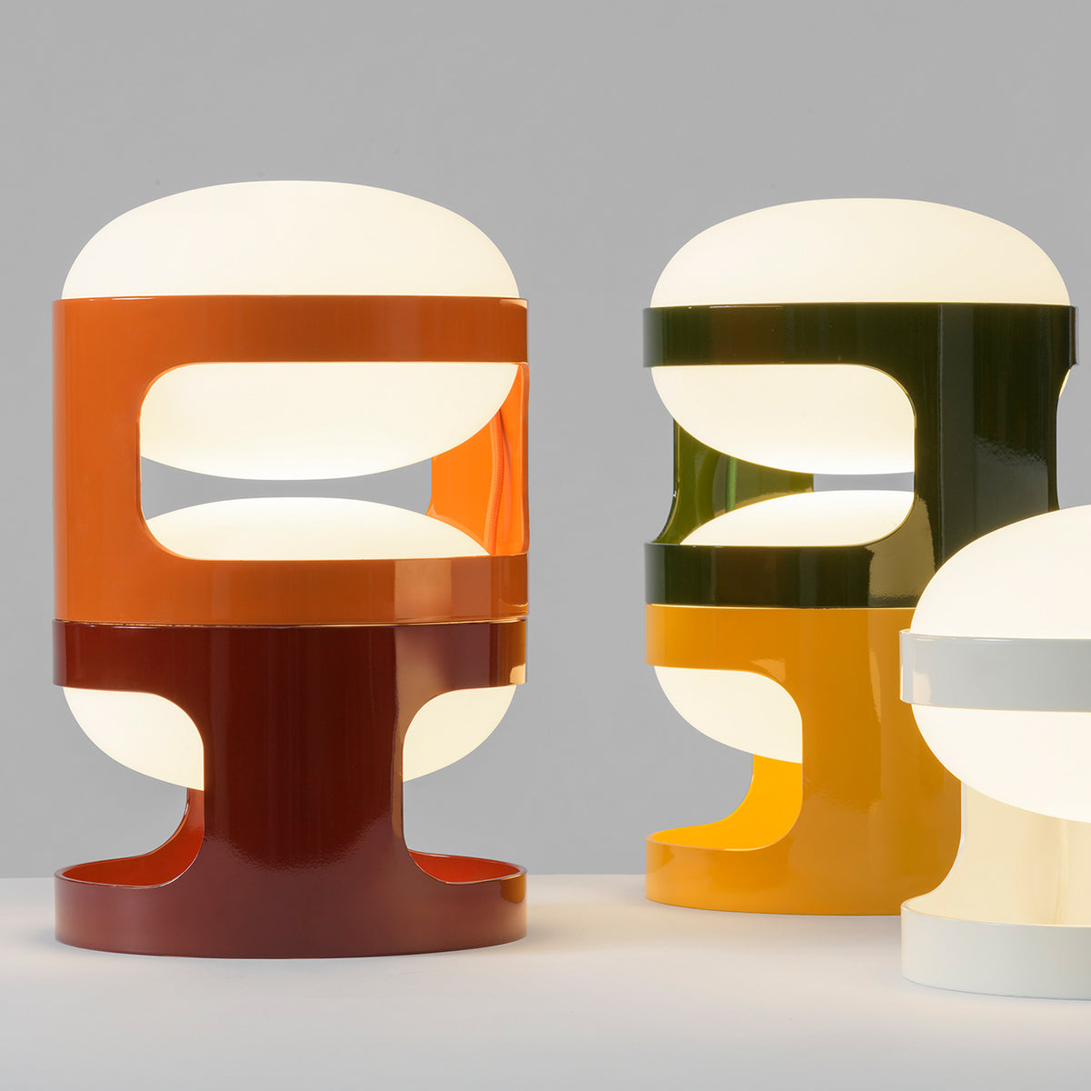 KD28 Lamp by Kartell, Colourful Retro Table Light – ARIA