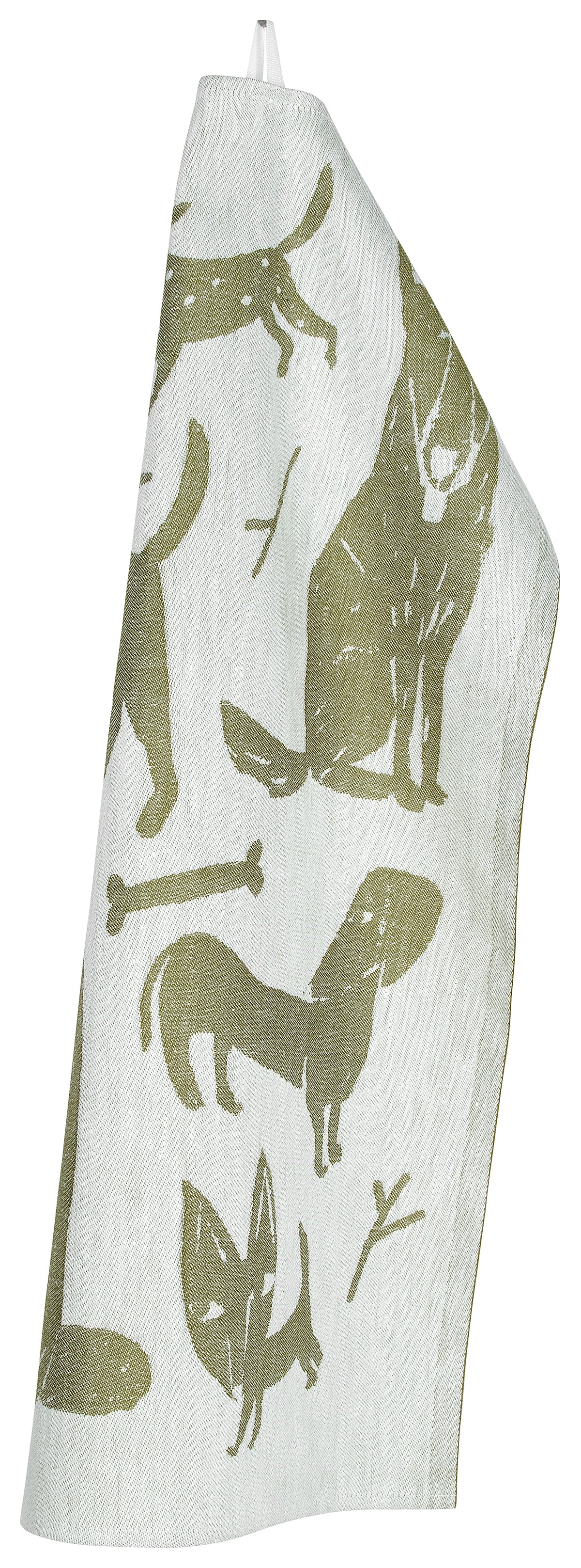 Koirapuisto Tea Towel