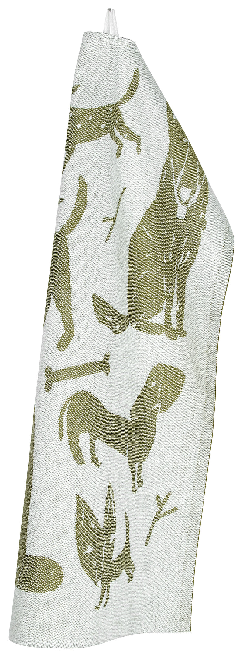 Koirapuisto Tea Towel