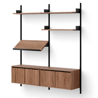 New Works Shelving With Cabinets
