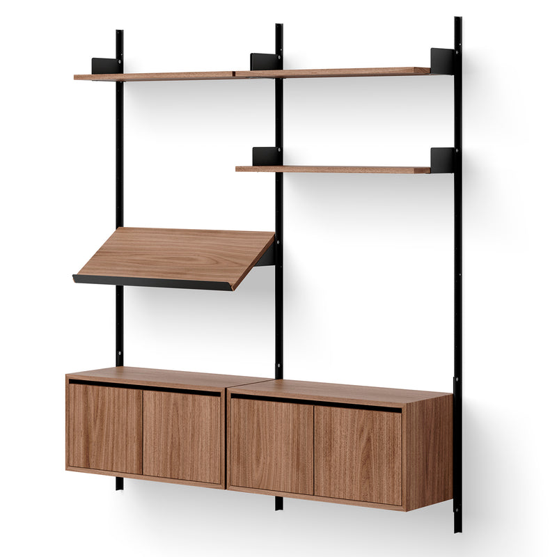 New Works Shelving With Cabinets