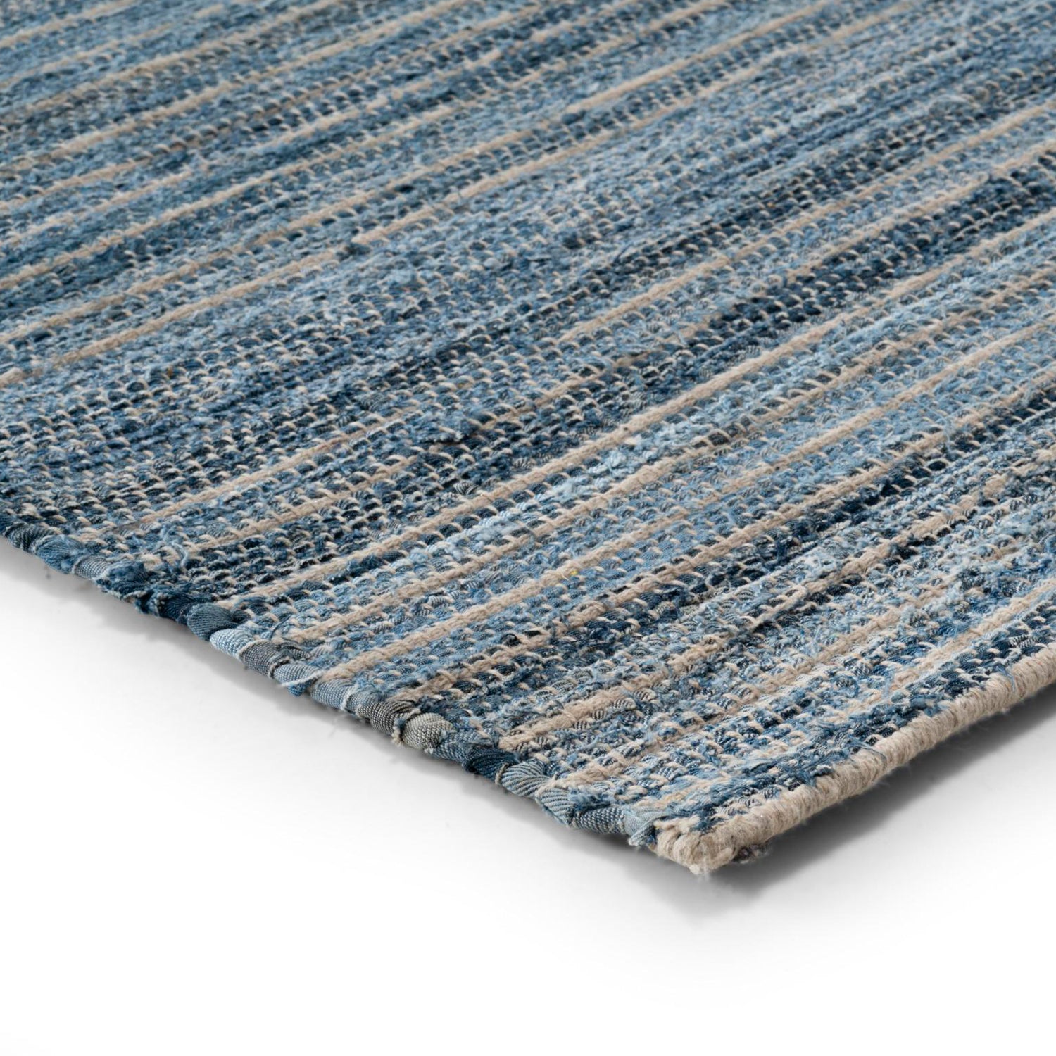 Re-Denim Rug by Ligne Roset, Woven Eco-Friendly Rug, Recycled