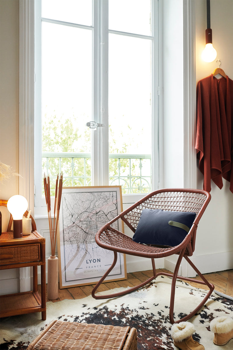 Sixties Rocking Chair, Liquorice