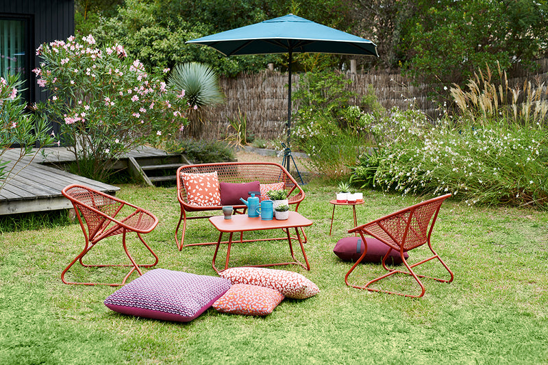 Sixties Armchair, Red Ochre
