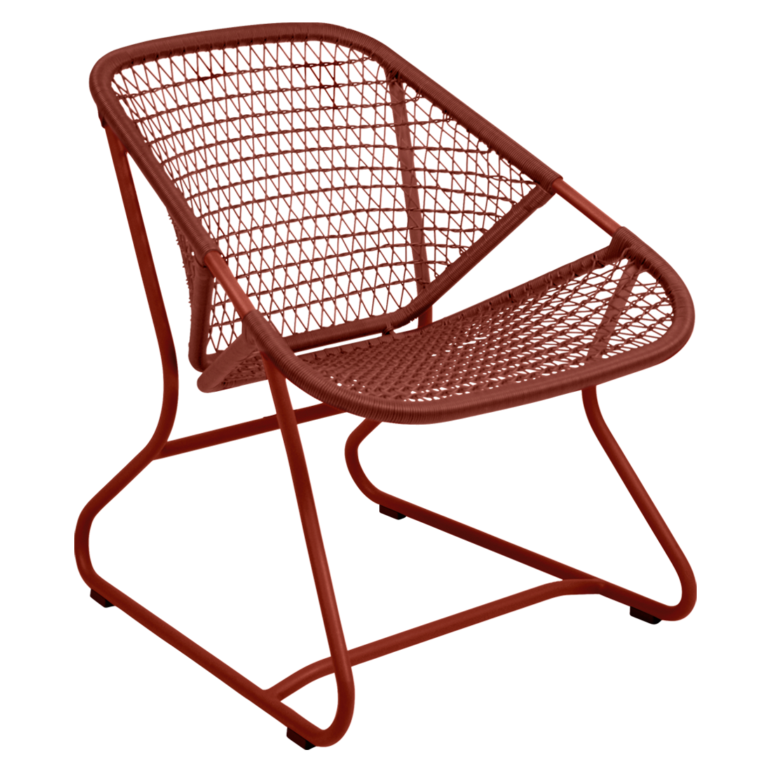 Sixties Armchair, Red Ochre