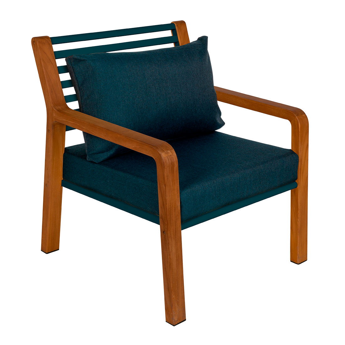 Somerset Outdoor Armchair, Acapulco Blue