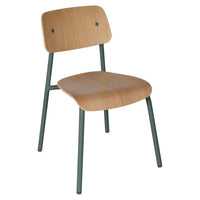 Ex-Display Studie Oak Dining Chair, Oak, Storm Grey