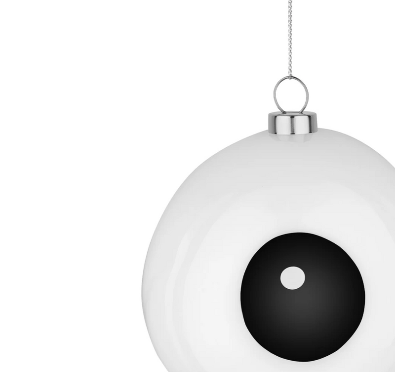 Carol Christmas Baubles, Set of 2