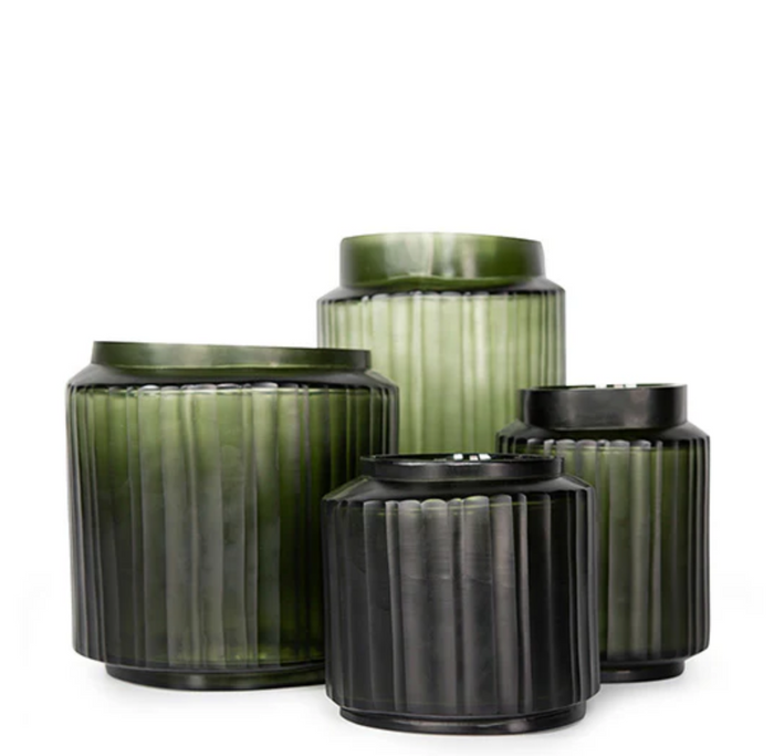 Tonda Vase, Steel Grey