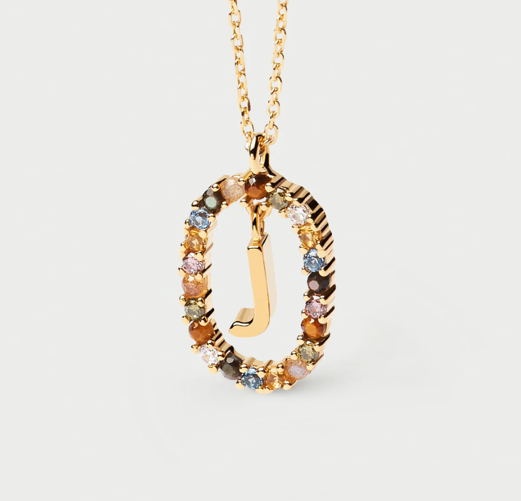 Initial Letter Necklace