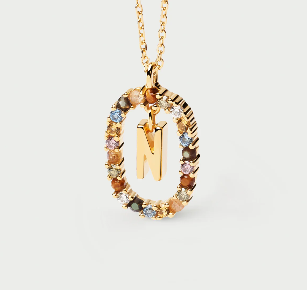 Initial Letter Necklace