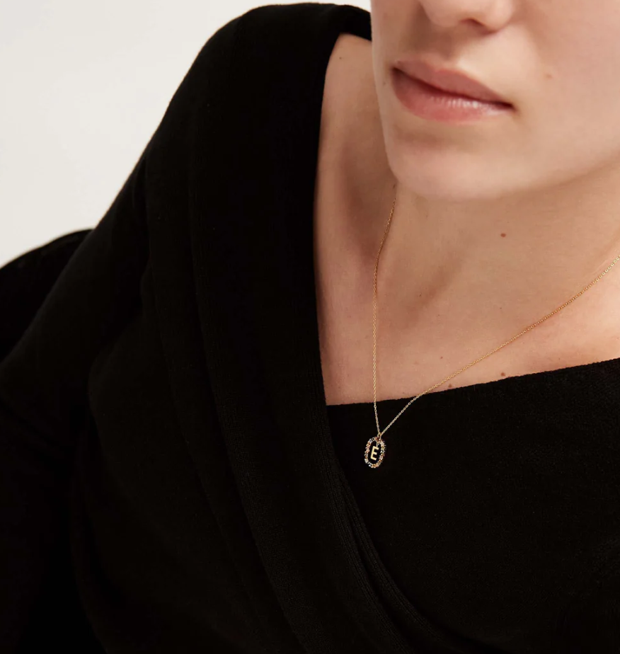 Initial Letter Necklace