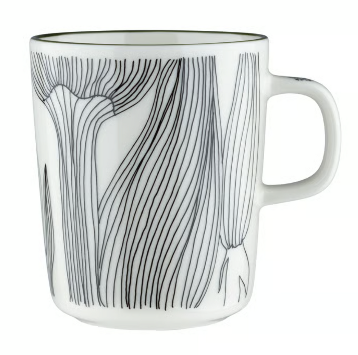 Oiva Kukat Puhkeavat Mug 2.5dl, Forest Green