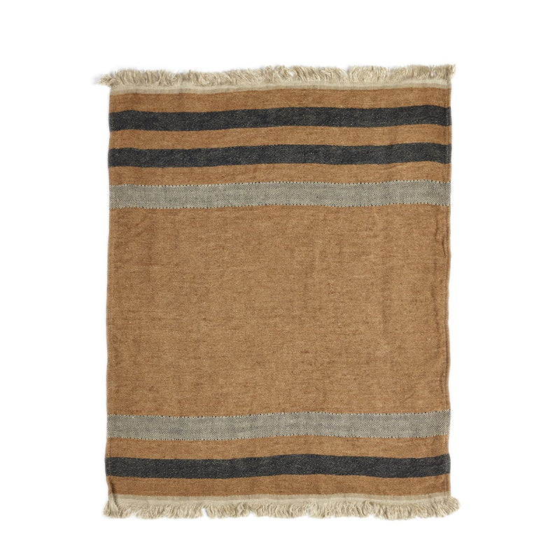 Libeco Linen Throw, Natural 100% Linen – ARIA