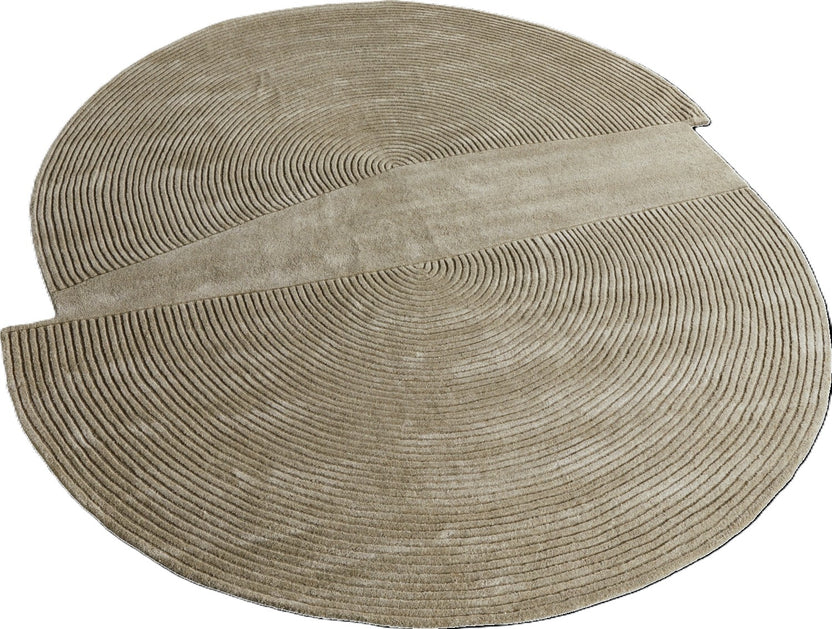 Zen Rug by Bolia, Modern Geometric Circular Rug – ARIA