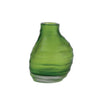 Belly Vase, Clear/Green