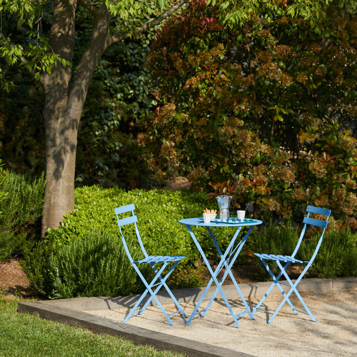 Bistro Round Metal Table, 60cm