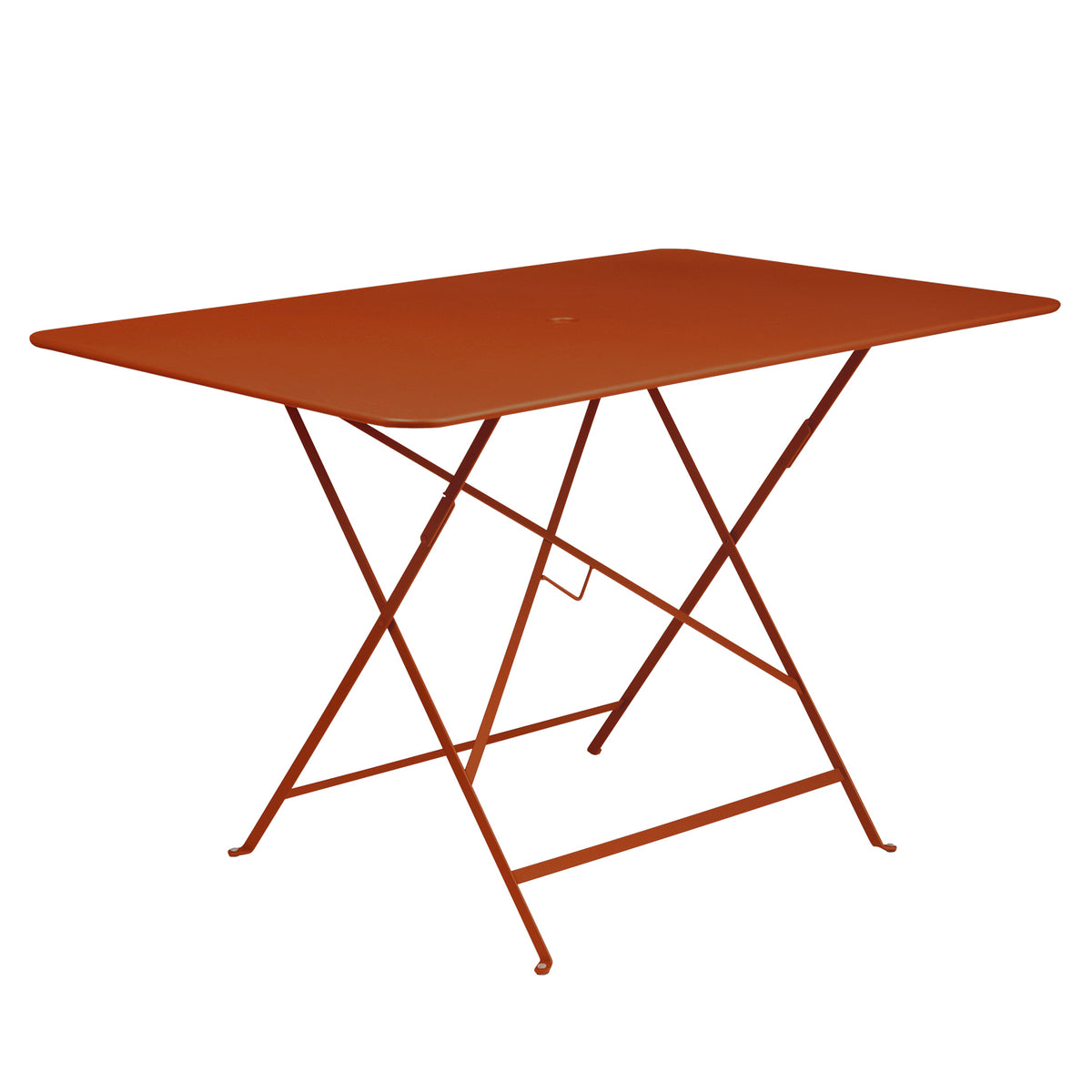 Bistro Rectangular Metal Table 117cm