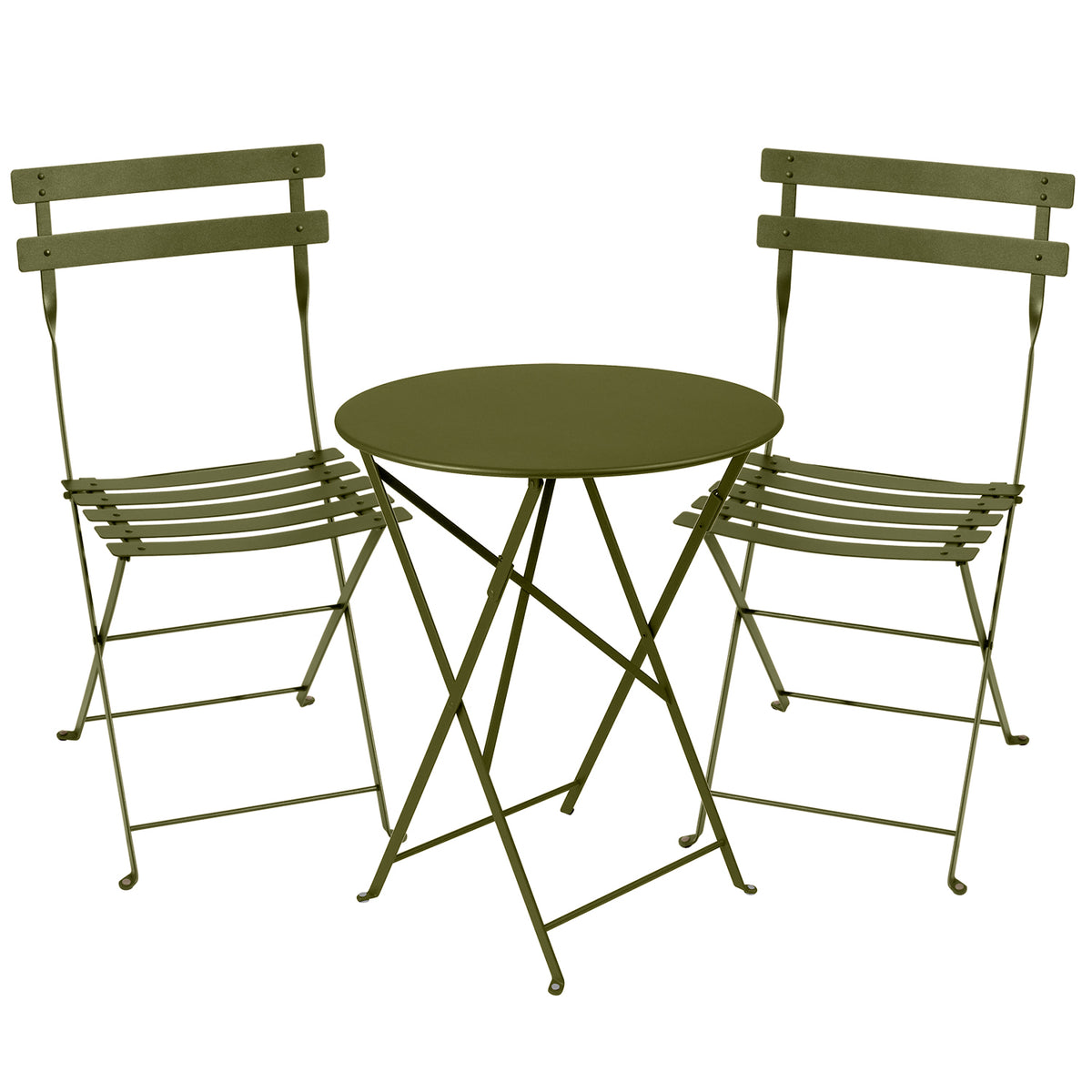 Bistro Patio Set 60cm Table & 2 Chairs