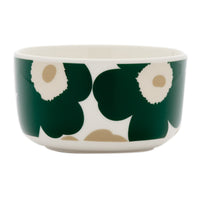 Oiva Unikko Bowl 5dl Dark green